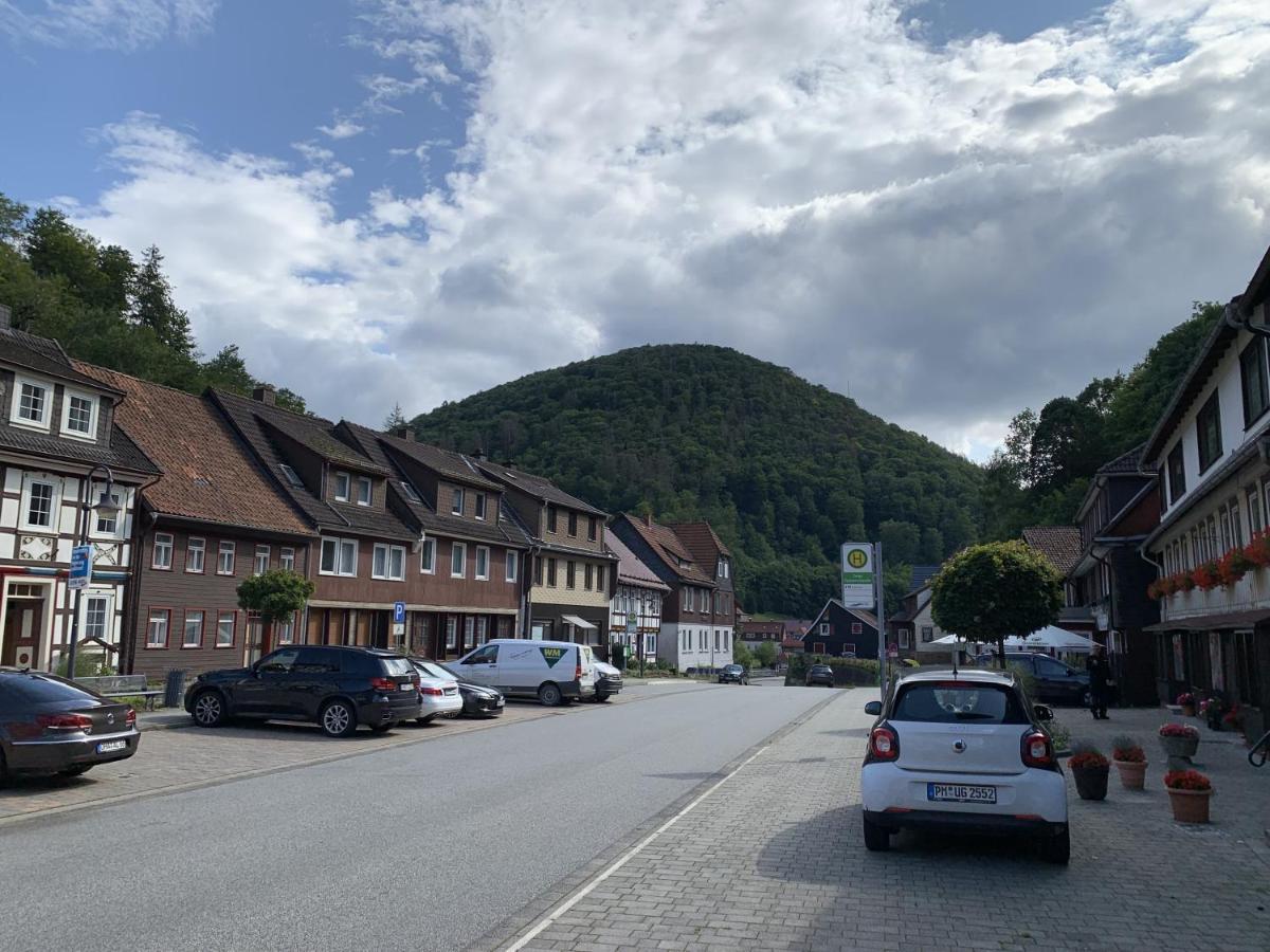 Hotel And Restaurant Bergschloesschen Zorge Exterior photo